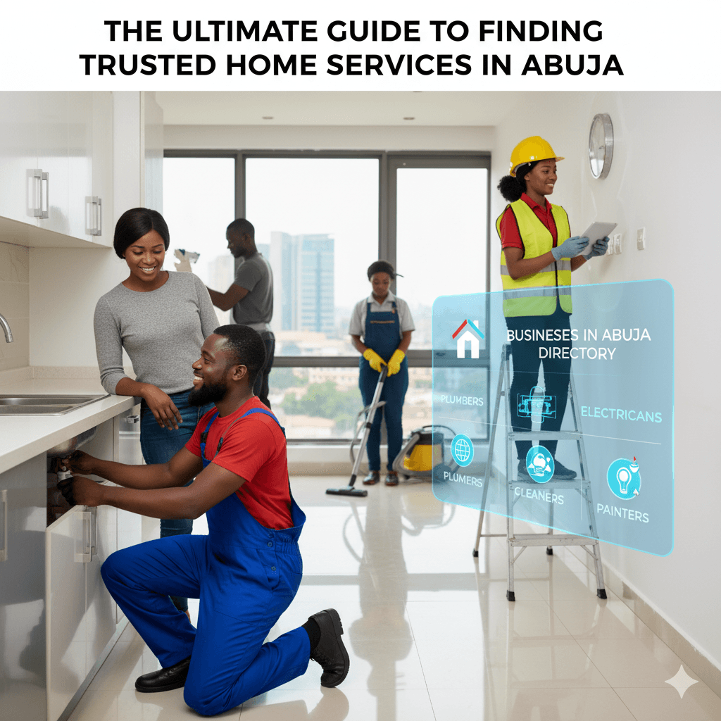 The Ultimate Guide to Finding Trusted Home Services in Abuja (Plumbers, Electricians & More)